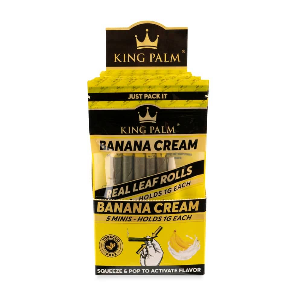 Cannatron - Wholesale Retailer Display - Paper & Novelty - King Palm 5pk Mini Flavored – 15ct Display18