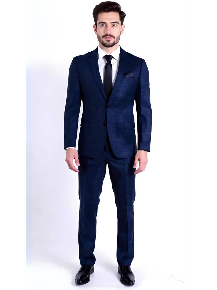 Ferrecci - Wholesale Suit Set - Men's - The Whitmore Tailored Slim Fit 2 Button Suit11