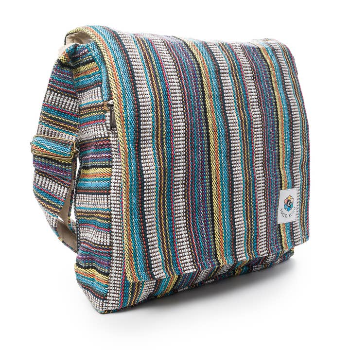 Crossbody Messenger Bag (Reef) for wholesale by Yogo Boho