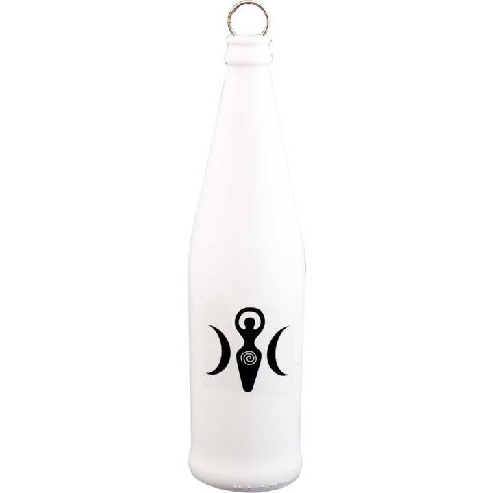 Kheops International - Wholesale Incense Holder - Glass Smoking Bottle Incense Burner - Triple Moon