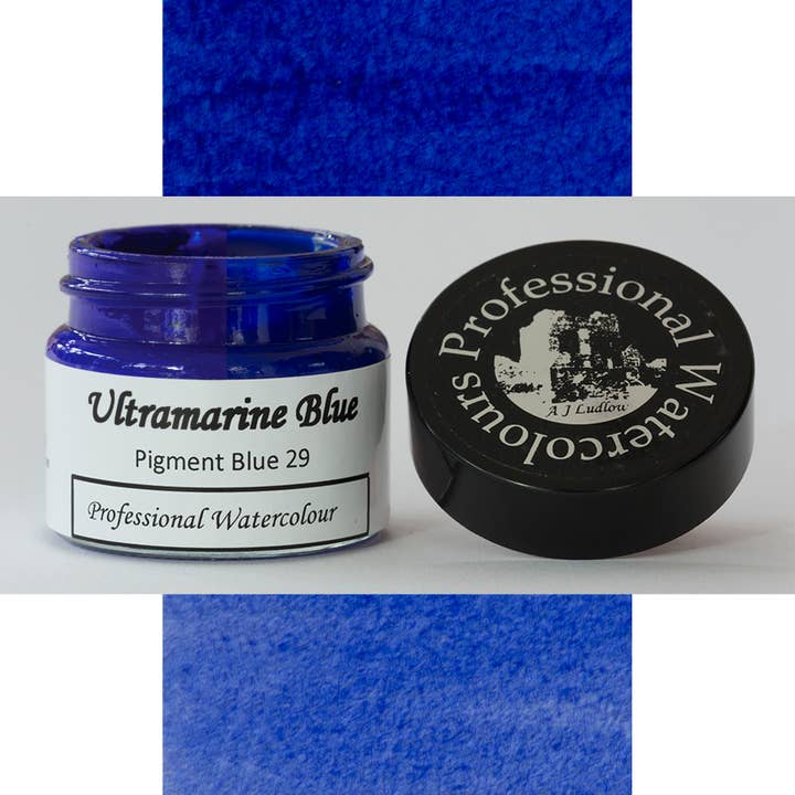 Aquarela Profissional Ultramarine Blue por atacado de A J Ludlow