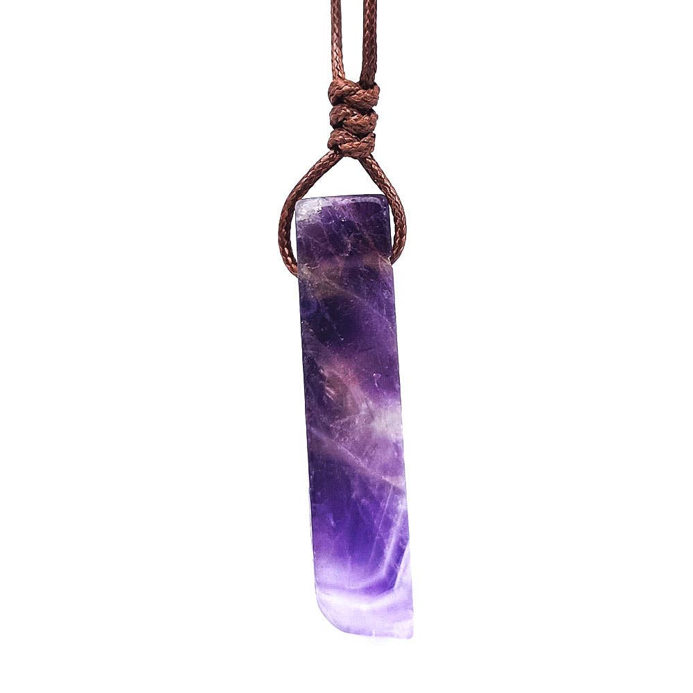 Gypsy Soul - Wholesale Pendant/Charm Necklace - Irregular Gemstone Bar Necklace - Assortment 12 Pcs7