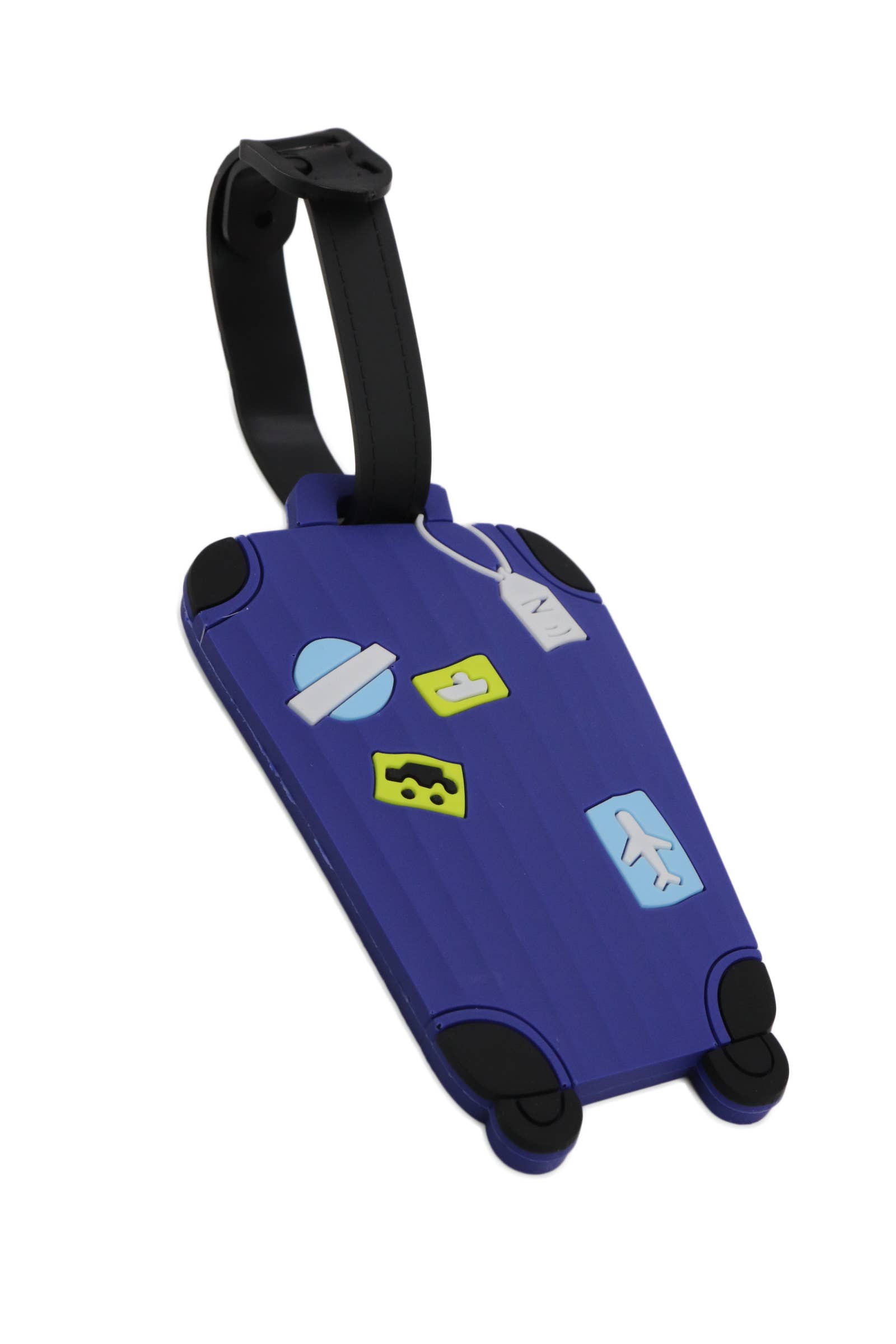 Cap Zone - Wholesale Luggage Tag - Travelers Whimsical Cartoon Silica Luggage Tag - 12 pcs5