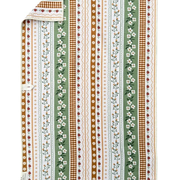 Cream Erin: Double-Sided Hand Towel for wholesale on Faire1