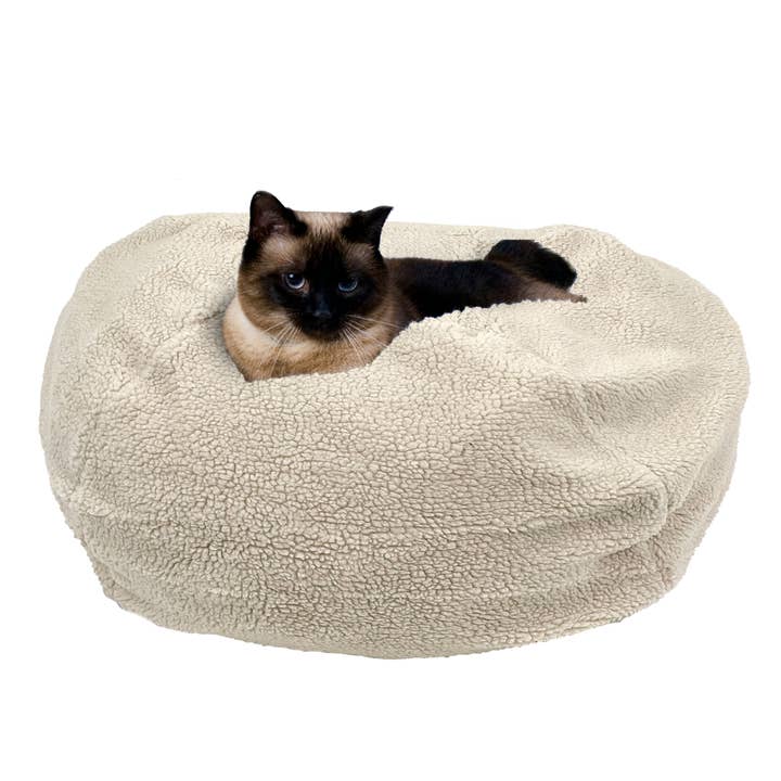 Sherpa Puff Ball® Pillow Bed for Dogs and Cats and other Purchase Wholesale cubby. Free Returns & Net 60 Terms on Faire trending on Faire.