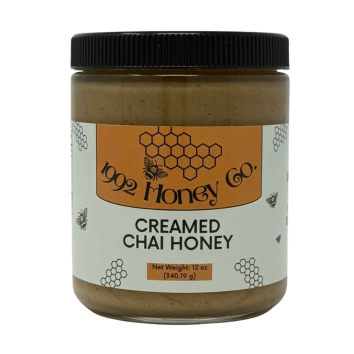 Creamed Chai Honey for wholesale by 1992 Honey Co.