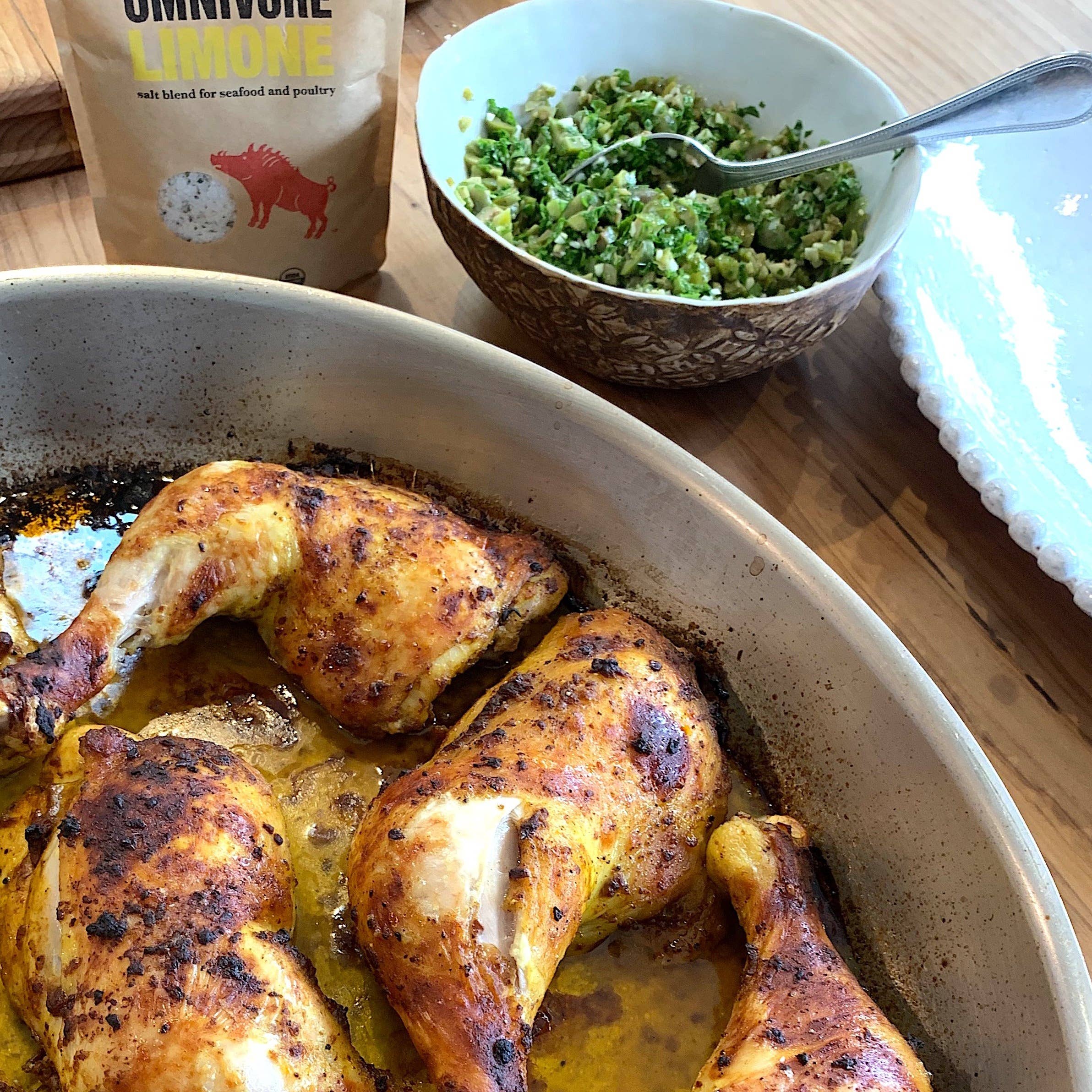 OMNIVORE LLC - Wholesale Salt - 2 oz Omnivore Limone an Organic, Citrus Sea Salt Blend3