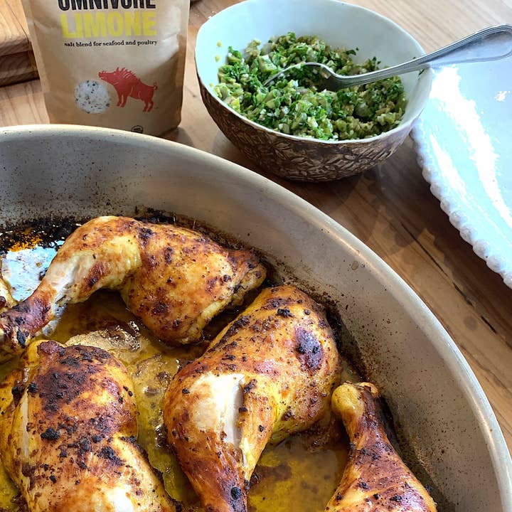 OMNIVORE LLC - Wholesale Salt - 2 oz Omnivore Limone an Organic, Citrus Sea Salt Blend3