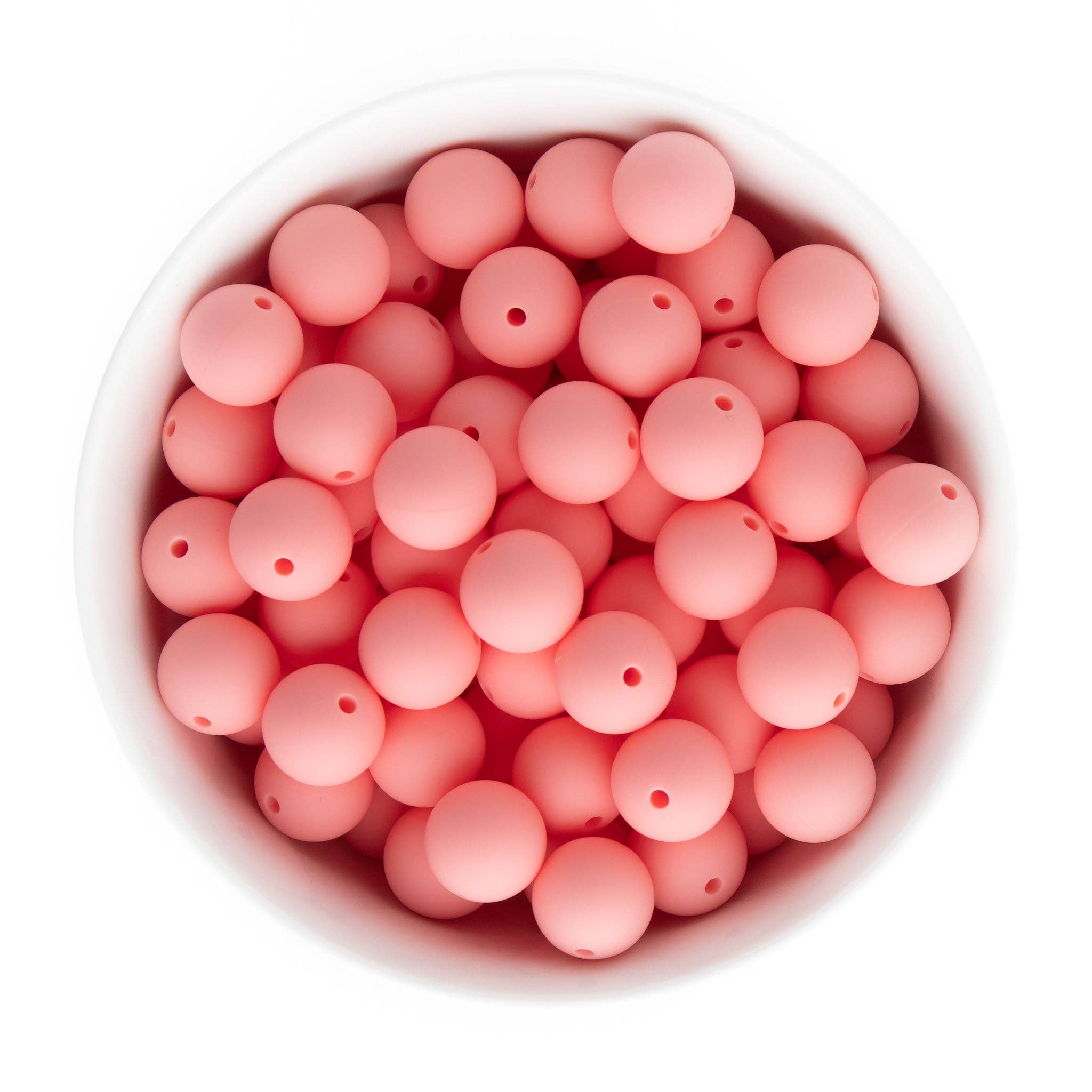 Cara & Co Silicone Craft Supply - Wholesale Beads - 15mm Round Silicone Beads39