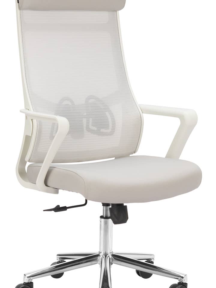 Silla de Oficina Jett con Respaldo Alto Gris Claro para venta al por mayor de Zuo Modern