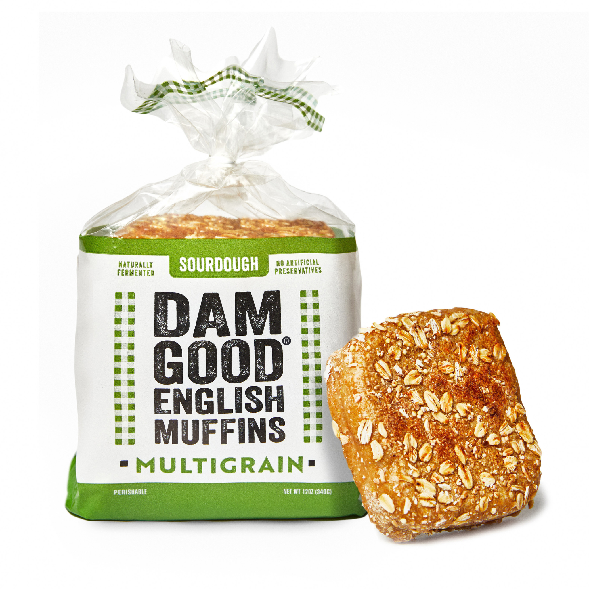 Dam Good® English Muffins - Wholesale Bread/Tortilla - 'Multigrain' Sourdough English Muffins6