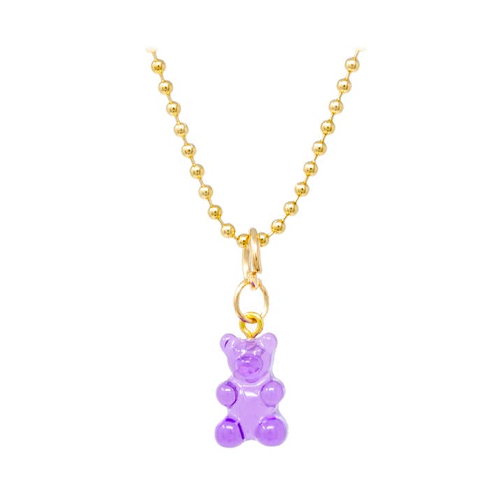 Tiny Treats and ZOMI GEMS - Wholesale Kids Necklace - Kids - Gummy Bear Necklace by ZOMI GEMS