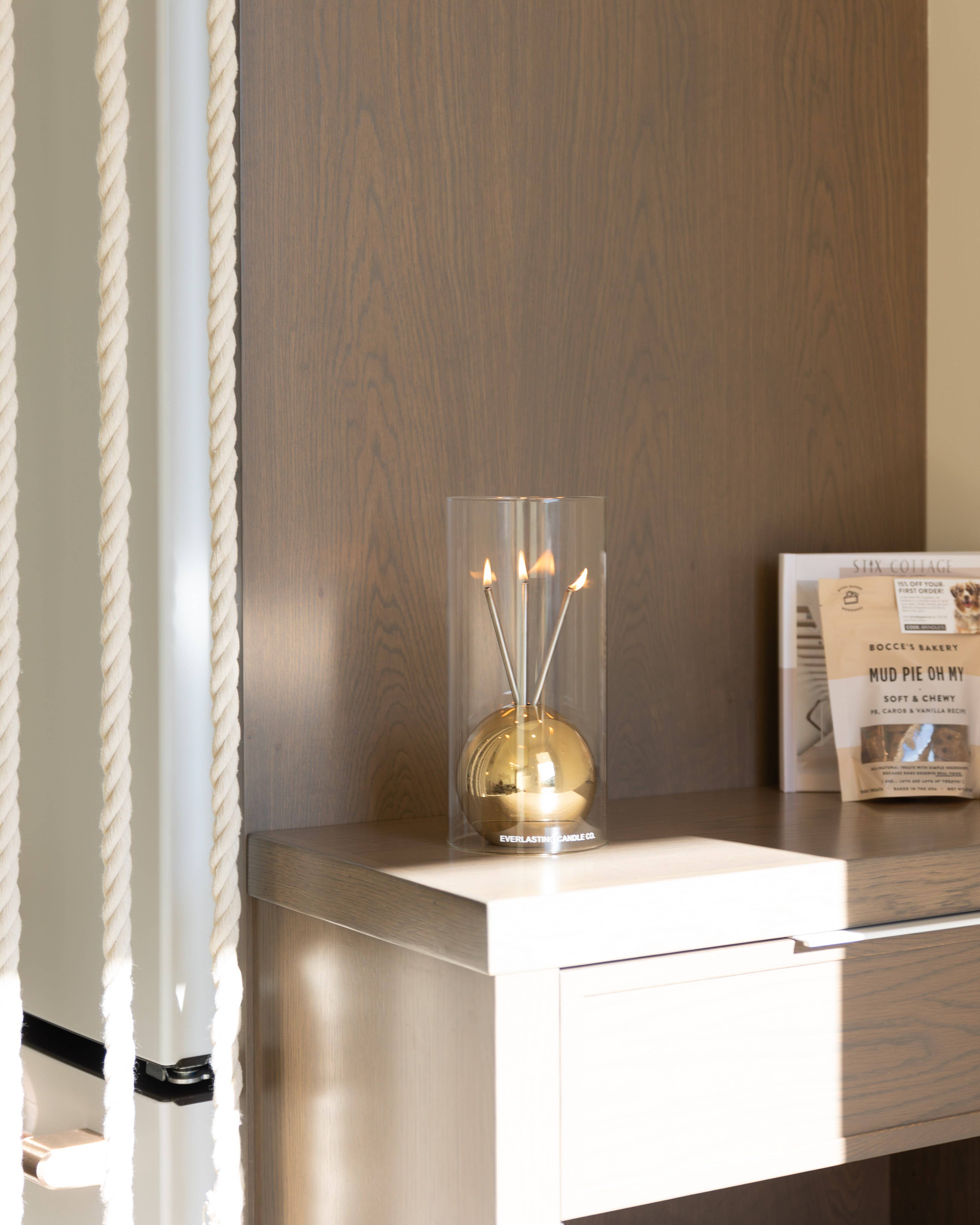 Everlasting Candle - Wholesale Candle Holder - Hurricane Vase [x1 unit]7