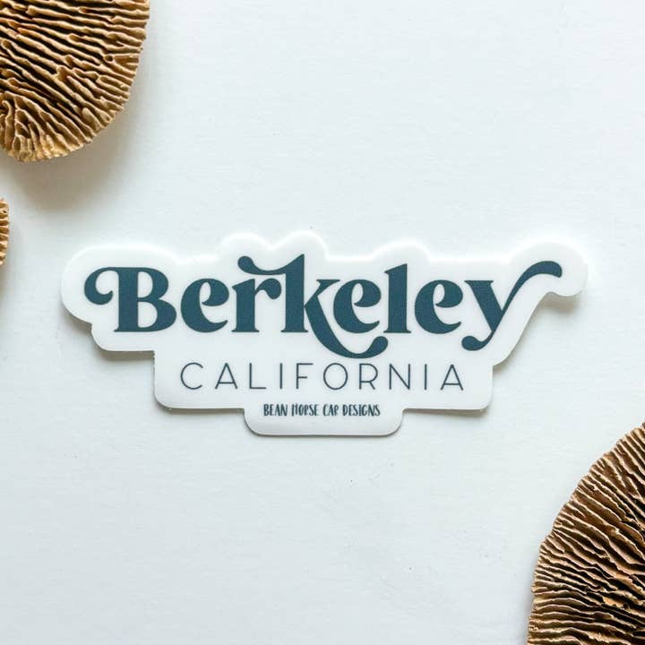 Berkeley CA Sticker for wholesale by Bean Horse Car Designs
