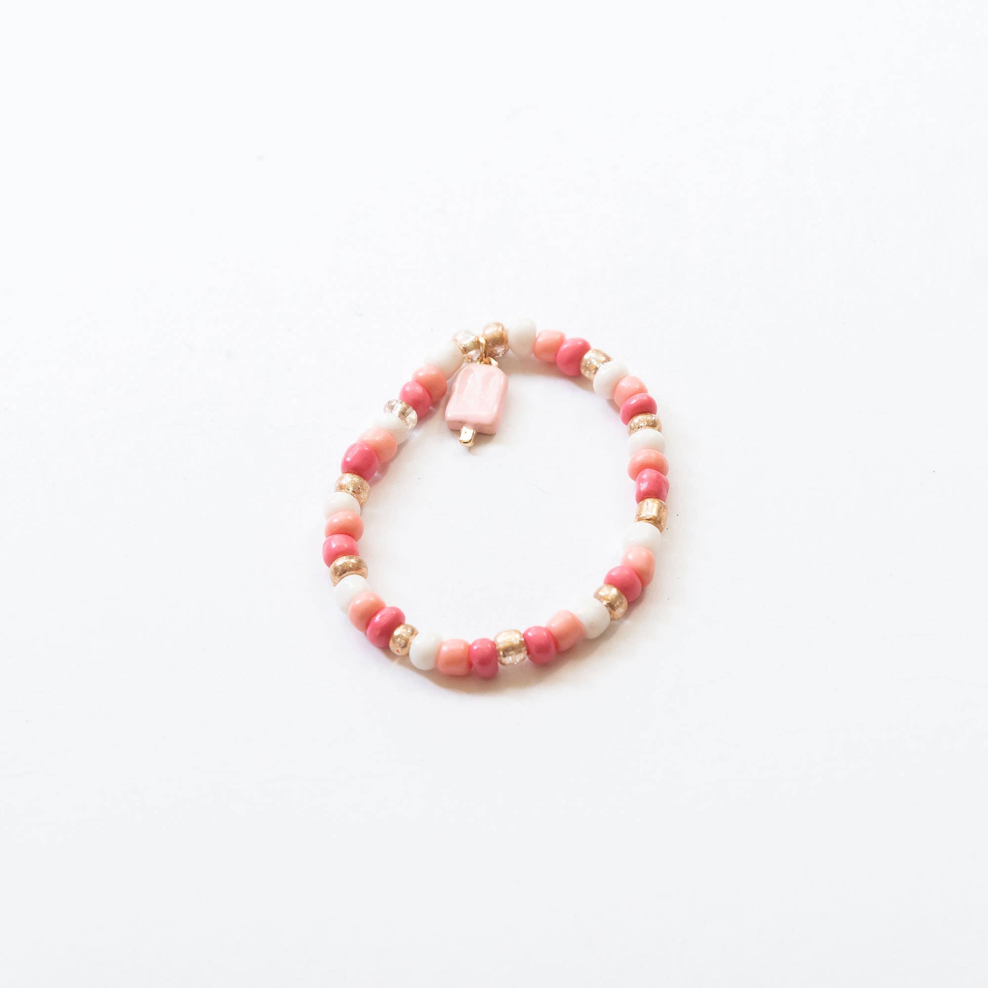 Tangle Shiny Stars - Wholesale Jewelry Set - Beaded Charm Necklace and Bracelet Set | Popsicle3