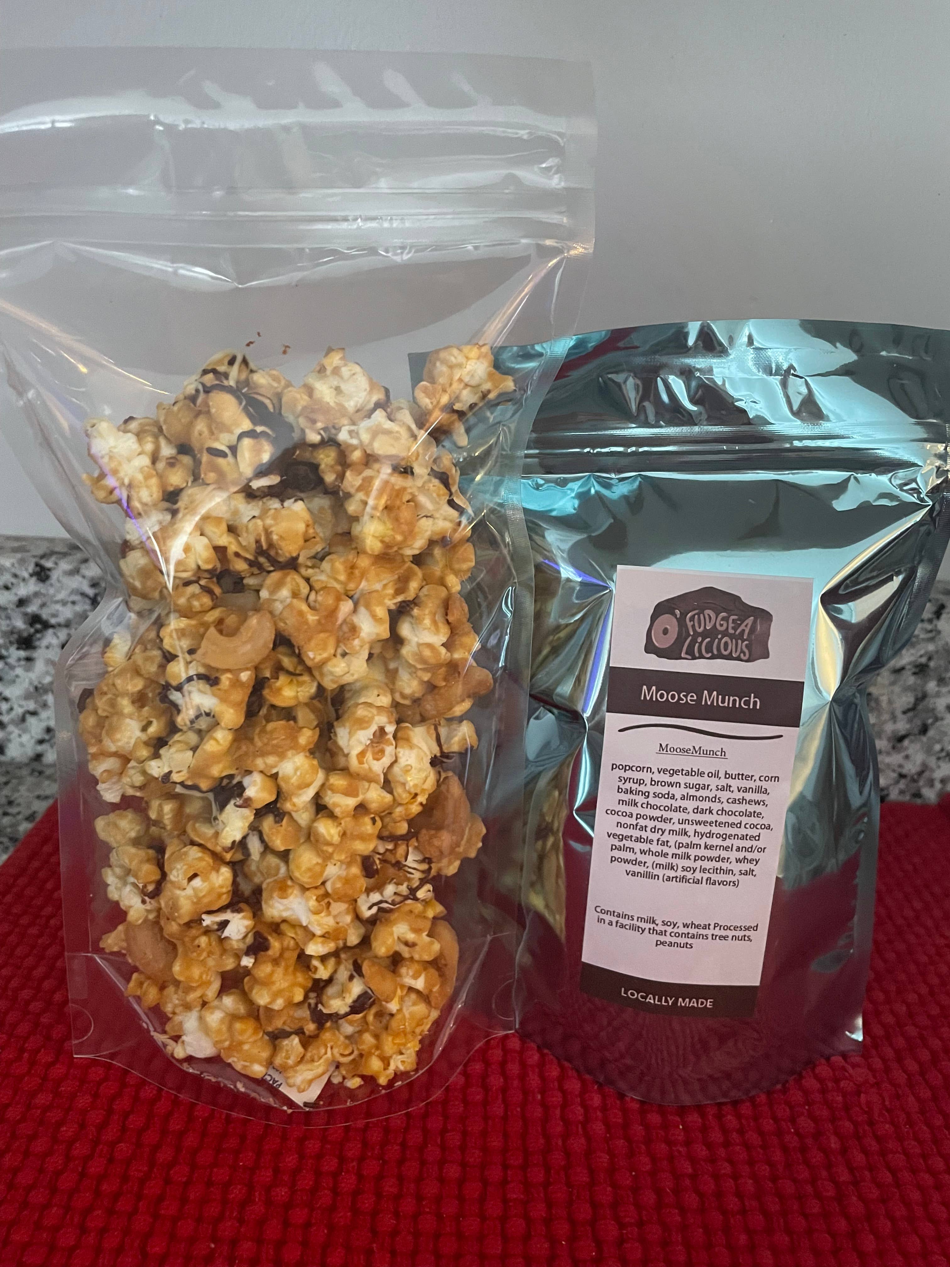 O'fudgealicious - Vente Friandises enrobées de chocolat - Popcorn Moose Munch0