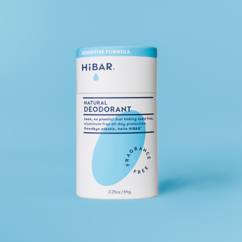 HiBAR - Vente Déodorant – unisexe - Déodorant HiBAR Sensible Sans Parfum (Sans bicarbonate de soude)1