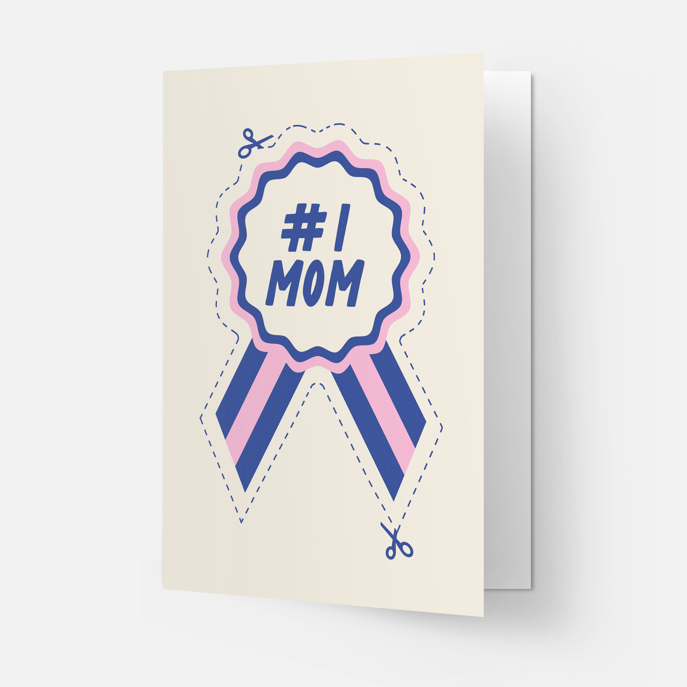 Kaart Blanche – Großhandel Muttertagskarten – Grußkarte "Nummer eins Mama"1