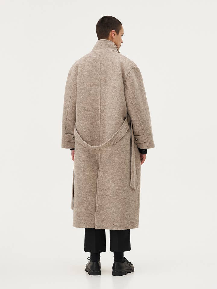 NOYOCO - Wholesale Coat - Women's - Hera Sand Coat3