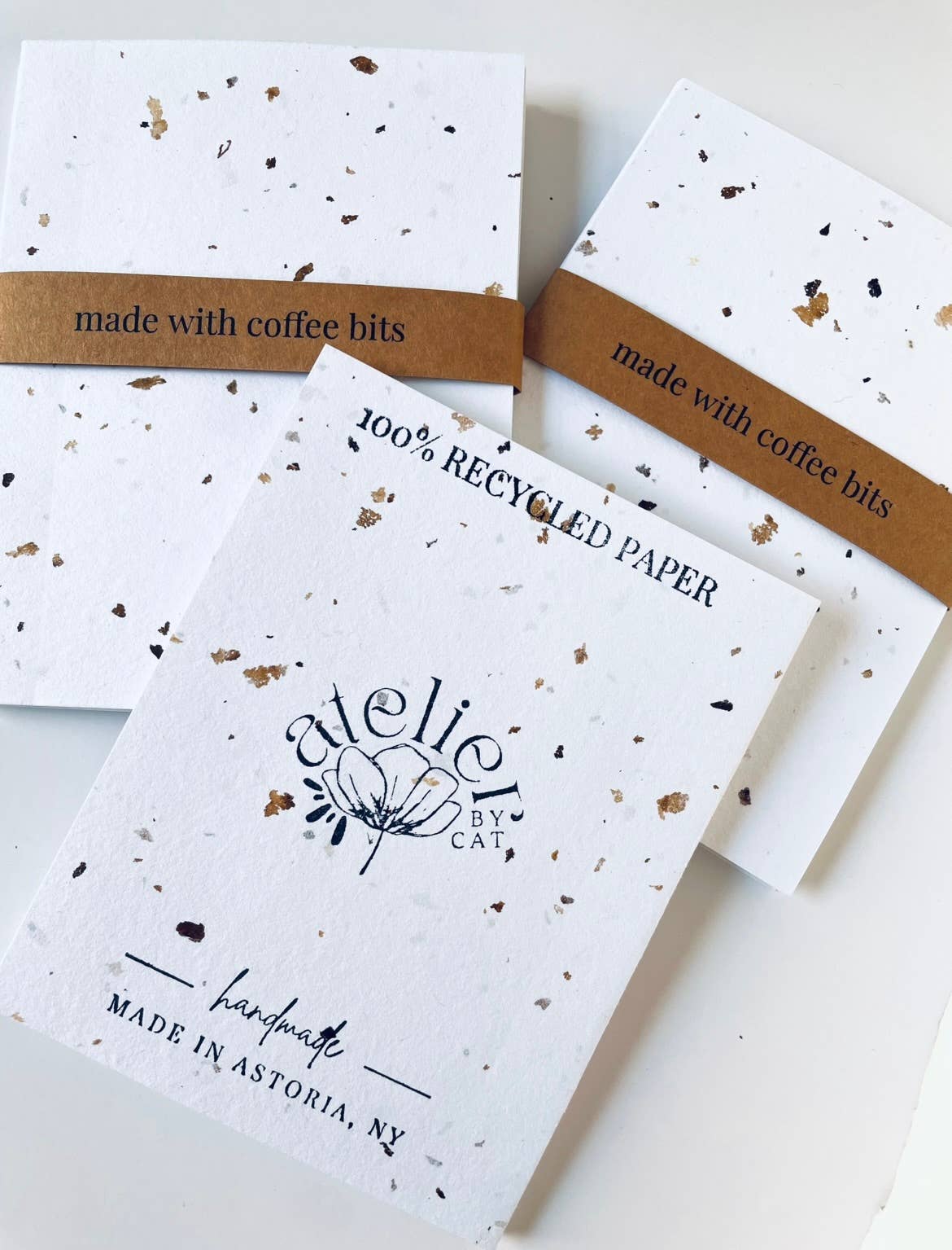 Atelier By Cat - Wholesale Notebook - mini Recycled Coffee Confetti Notebook Eco-Friendly Book8