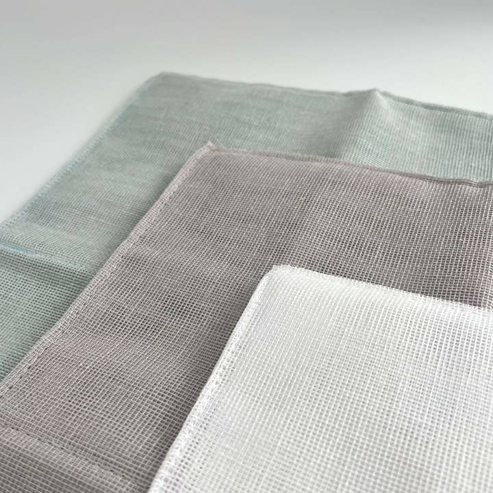 fort & field - Wholesale Dishcloth - 100% cotton net neutral Japanese kitchen kaya dishcloth6