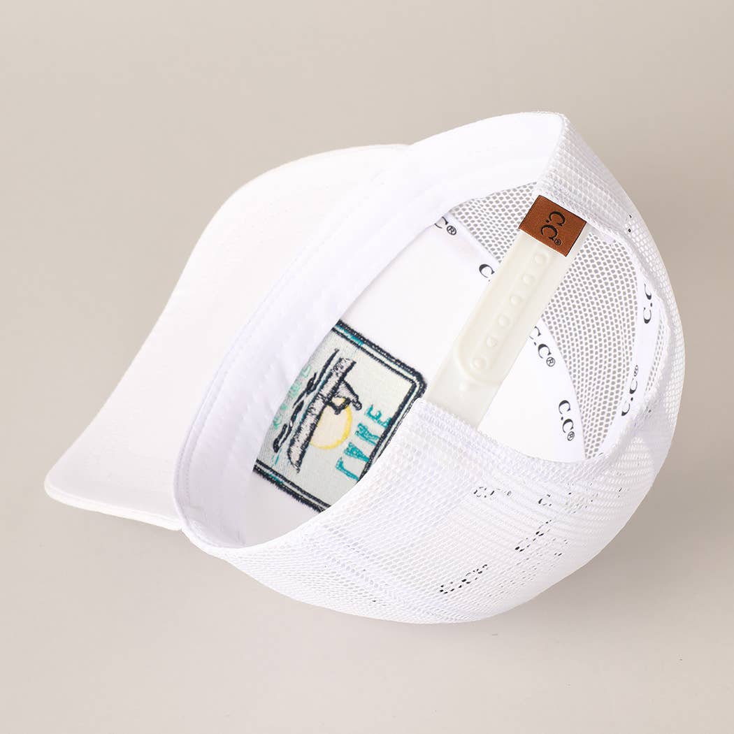 Fashion City - Wholesale Trucker pet - Heren - LAKETIME baseballpet met geborduurde patch voor heren met mesh-achterkant5