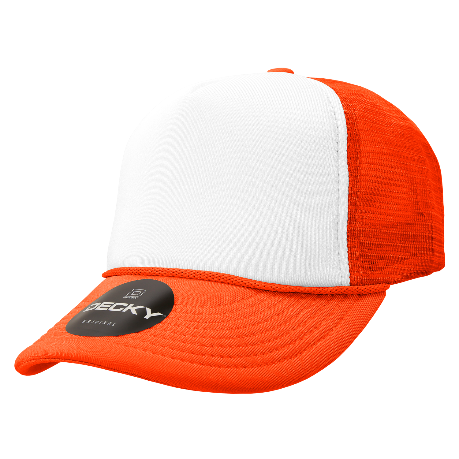 The Park Wholesale - Wholesale Trucker Hat - Unisex - Blank Trucker Foam Mesh 2-Tone Hats - Decky 210/602576
