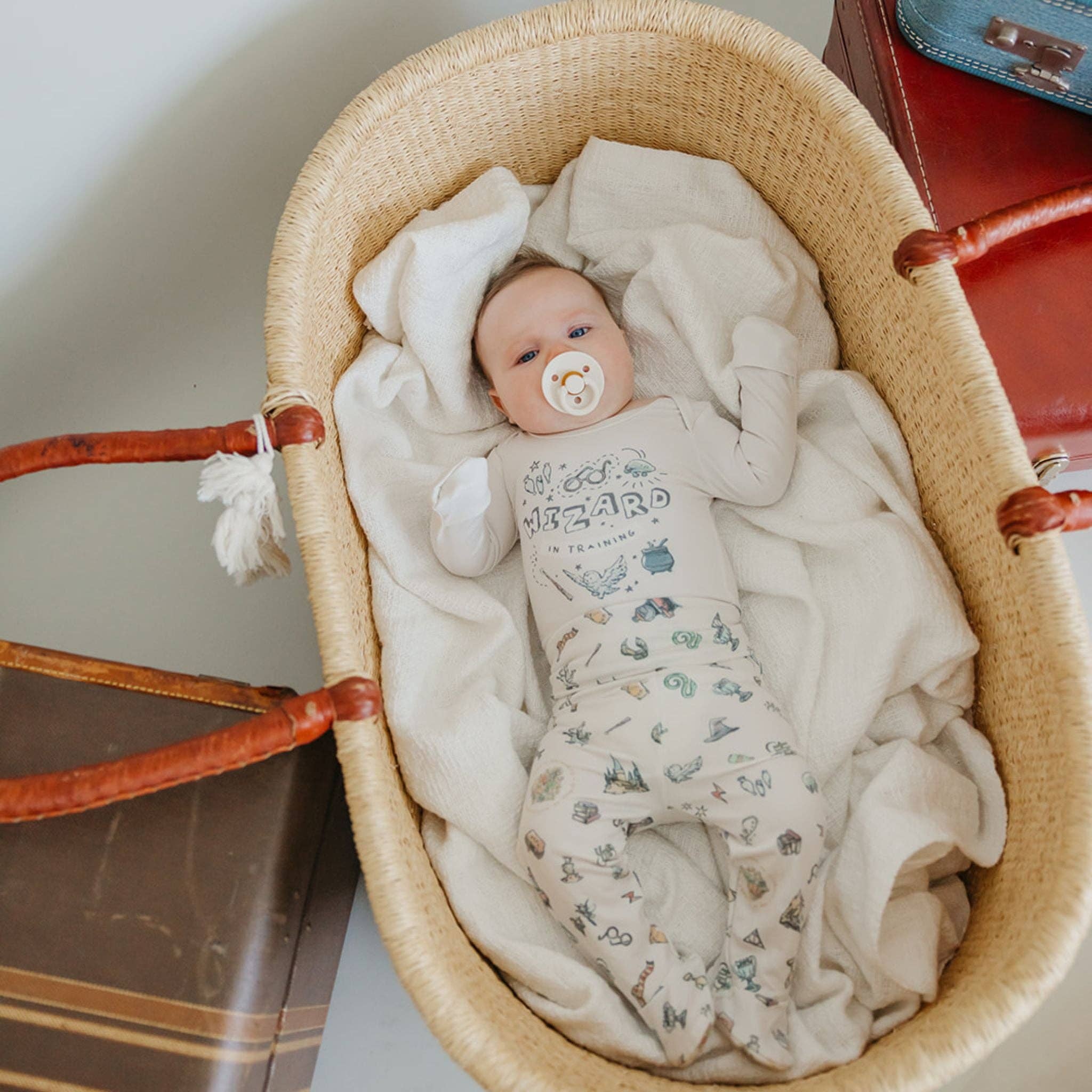 Copper Pearl - Wholesale Pants - Baby - Footed Baby Pants - Wizardry3