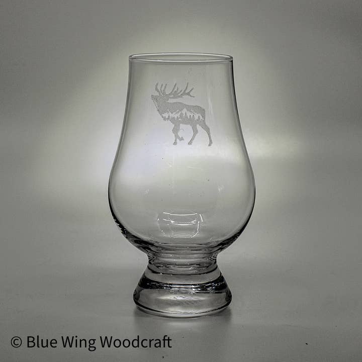 Blue Wing Woodcraft - Wholesale Cocktail/Liquor Glass - Whiskey Pig® Glencairn Glass