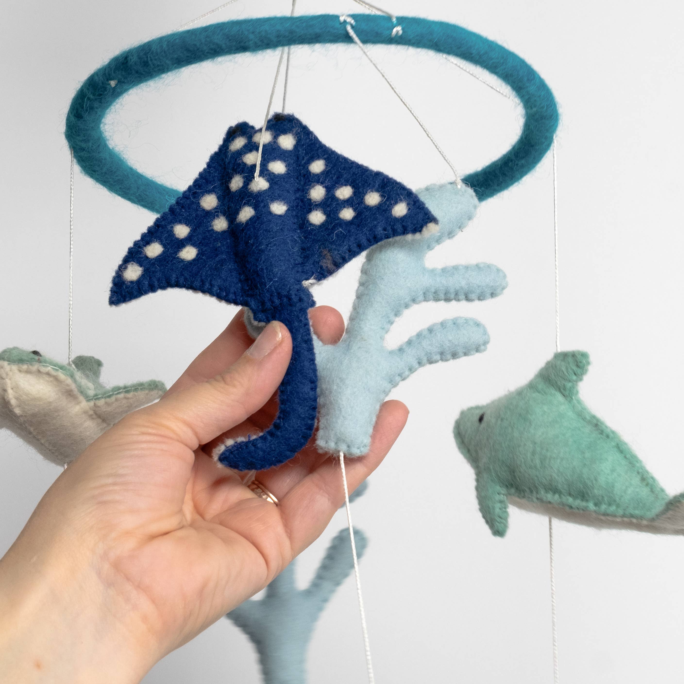 The Winding Road - Wholesale Baby Mobile - Baby Mobile - Sea Life - Nursery Decor1