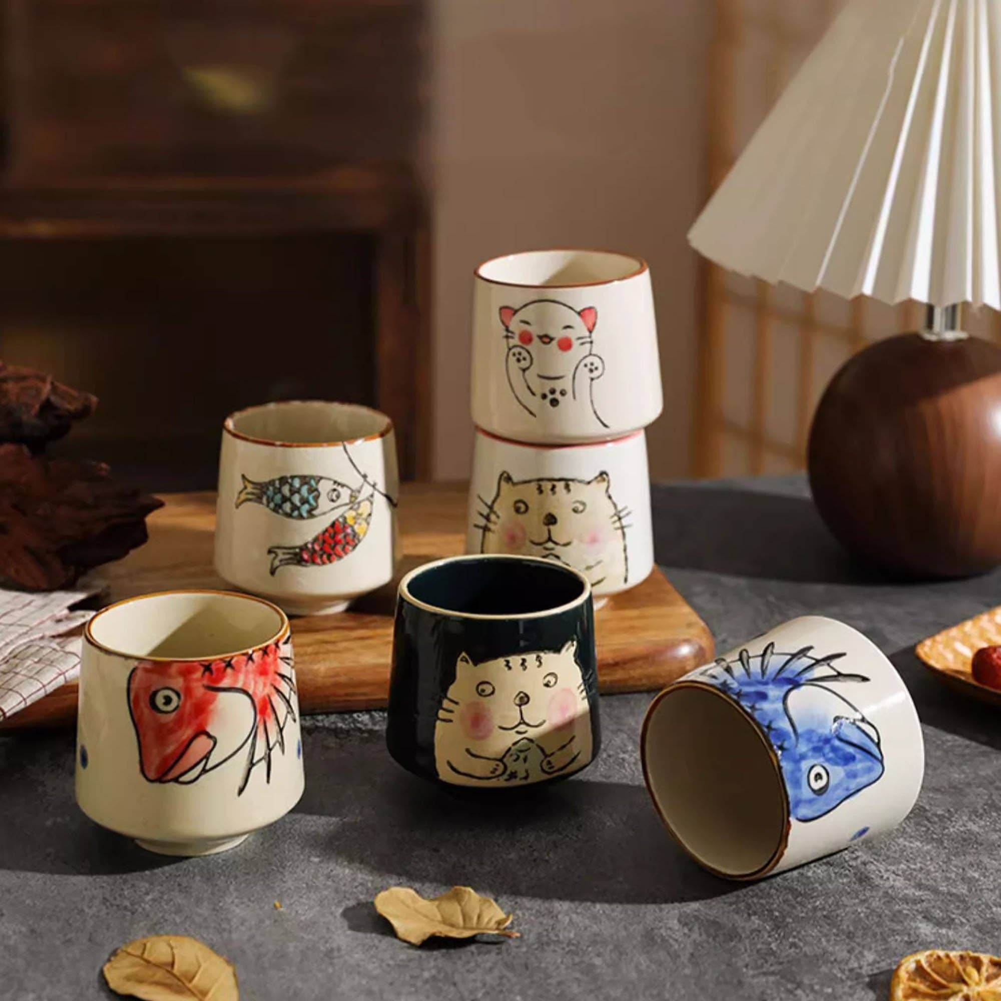 MinoCraft - Wholesale Coffee Mug - Japanese retro pattern tea cup8