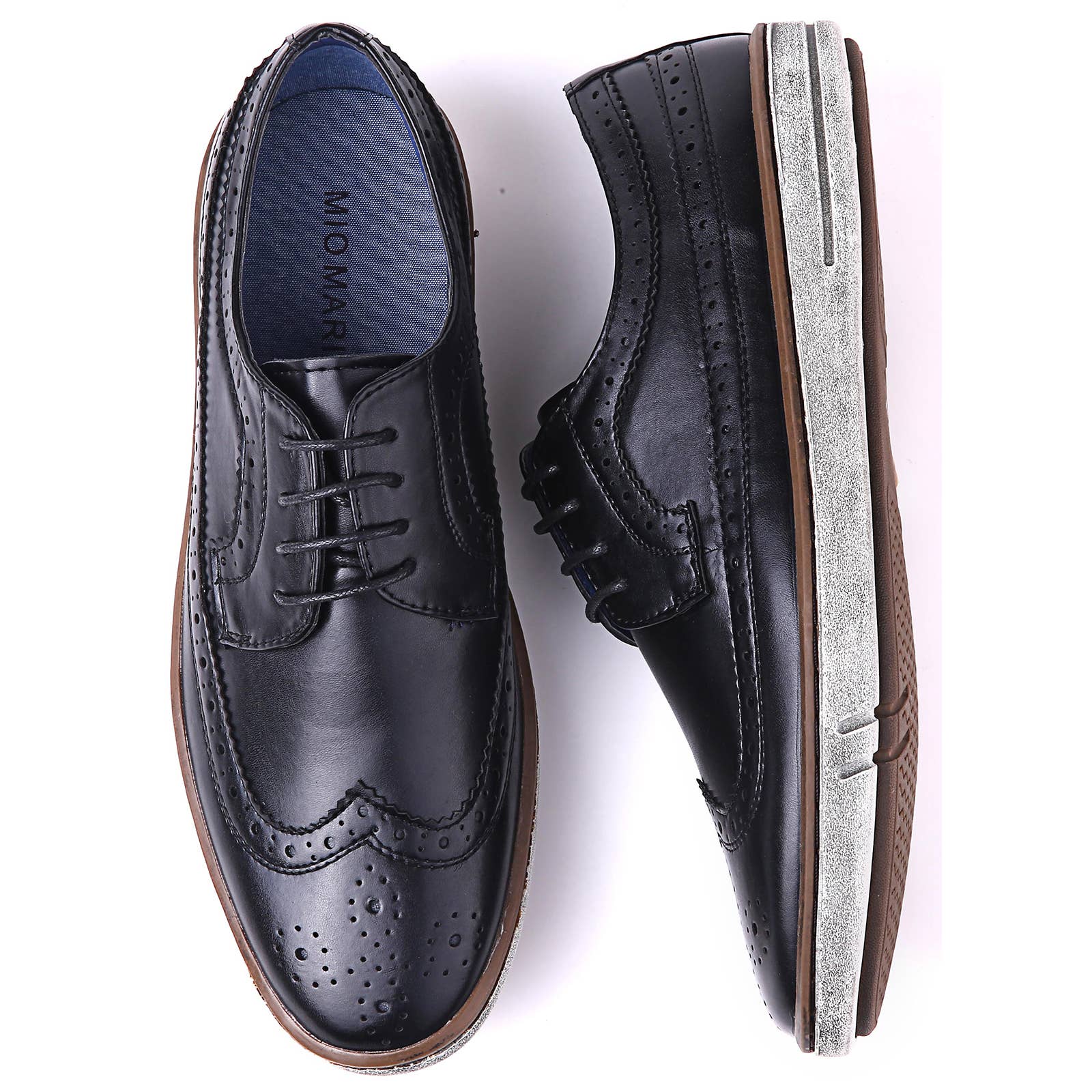 Mio Marino - Wholesale Brogue Shoes - Men's - Casual Wingtip Dress Shoes11