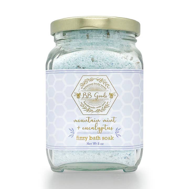 Trempage pétillant à l'eucalyptus Montagne Mint + pour la vente par BB Goods