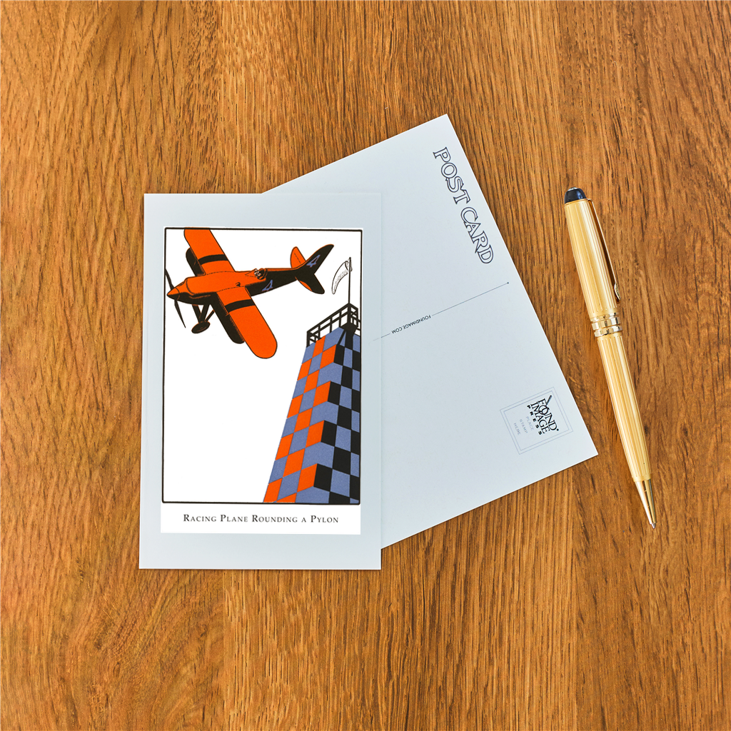 Found Image Press – wholesale Postcard – Postcard AI-14 Racing Plane1