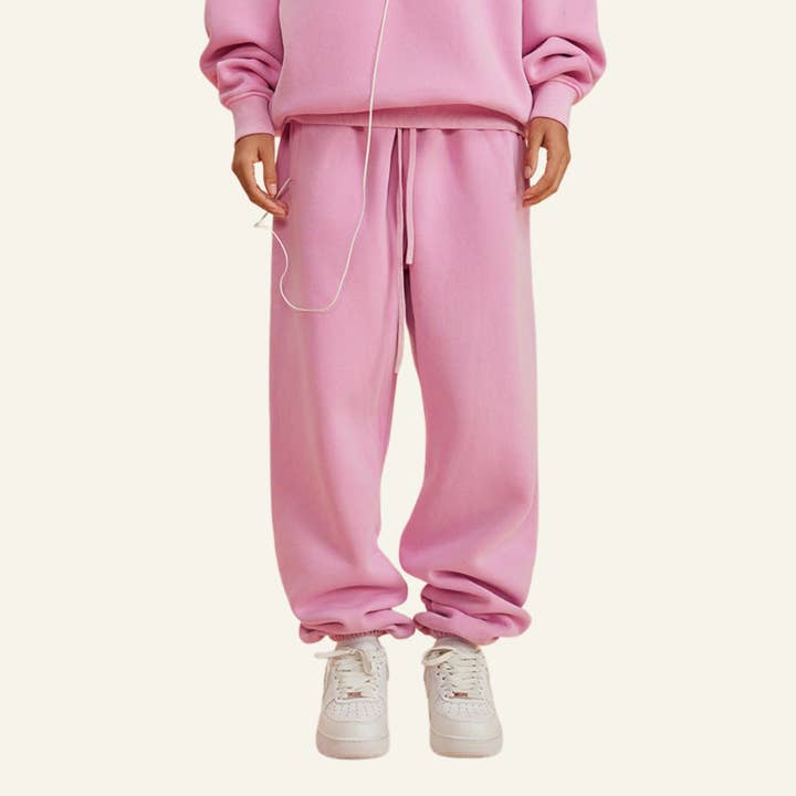 Women's Retro Washed Heavyweight Cuffed Sweatpants for wholesale by particleactive