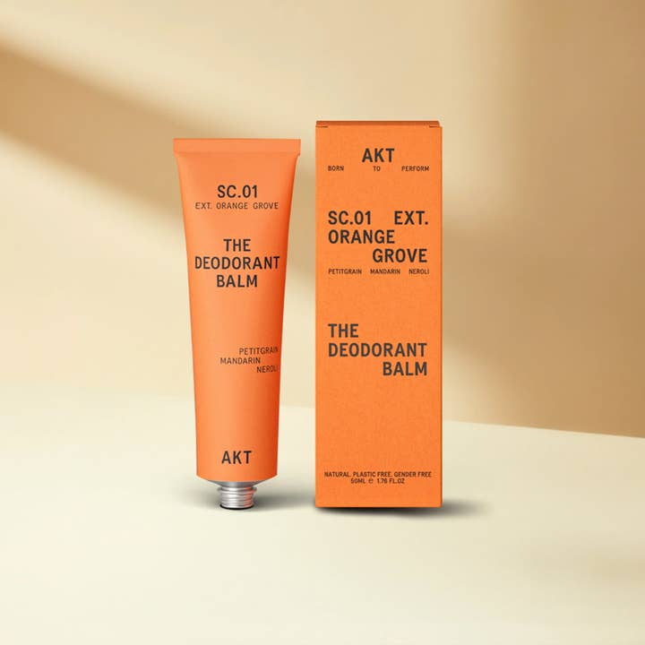 AKT London - Wholesale Deodorant - Unisex - AKT Deodorant Balm SC.01 Orange Grove - aluminum-free, vegan