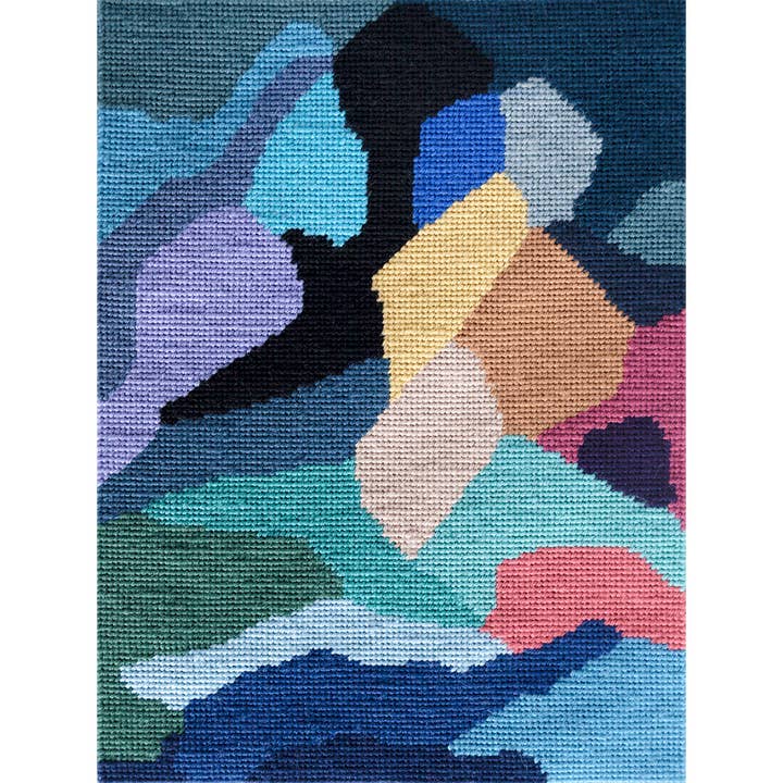 Unwind Studio - Wholesale Embroidery/Cross Stitch Supplies - Breath Needlepoint Kit | DIY Embroidery