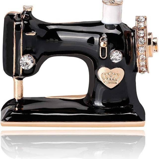 Broche Machine à Coudre Style Vintage – Noir & Or et autres tendances Résultats pour fourniture couture en vente B2B. Retours gratuits et paiement à 60 jours sur Faire sur Faire.