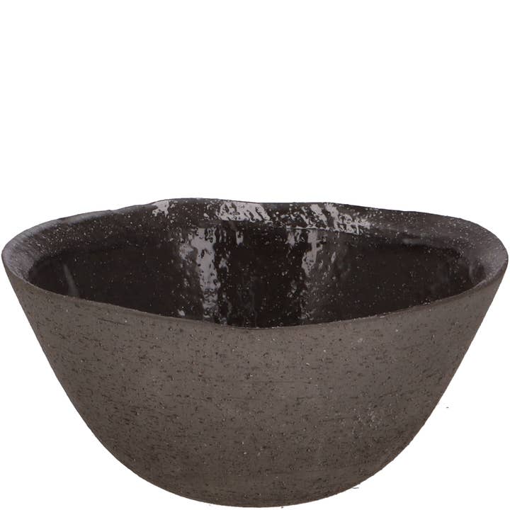 Keramikskål Bakum, D30cm, H15cm, Sort for engroshandel hos Vosteen