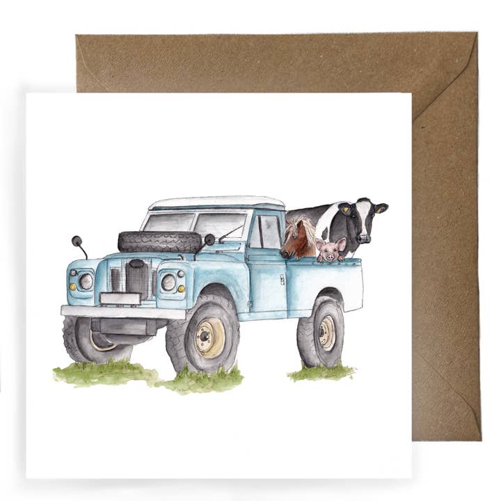 Farmyard Defender - LE106 for wholesale by Lora Elan Illustrations