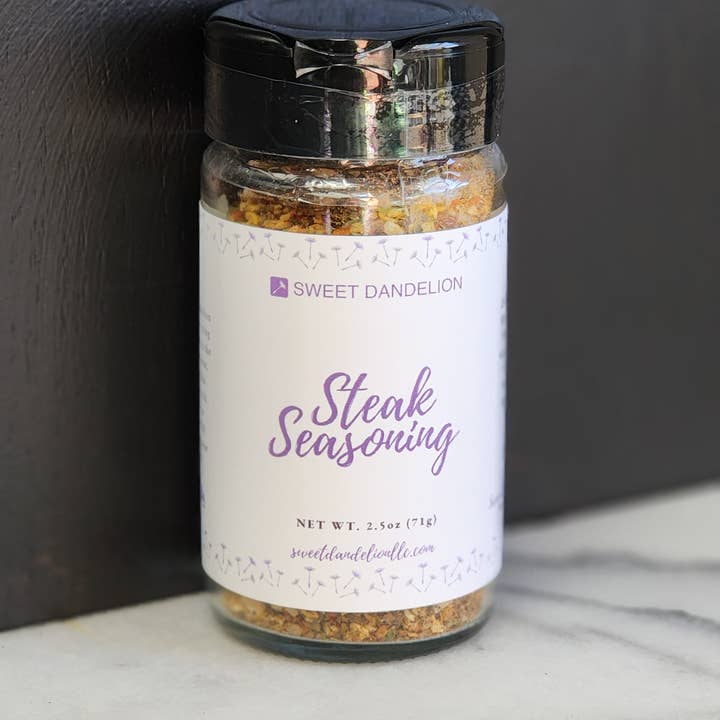 Steak Seasoning for wholesale by Sweet Dandelion, llc
