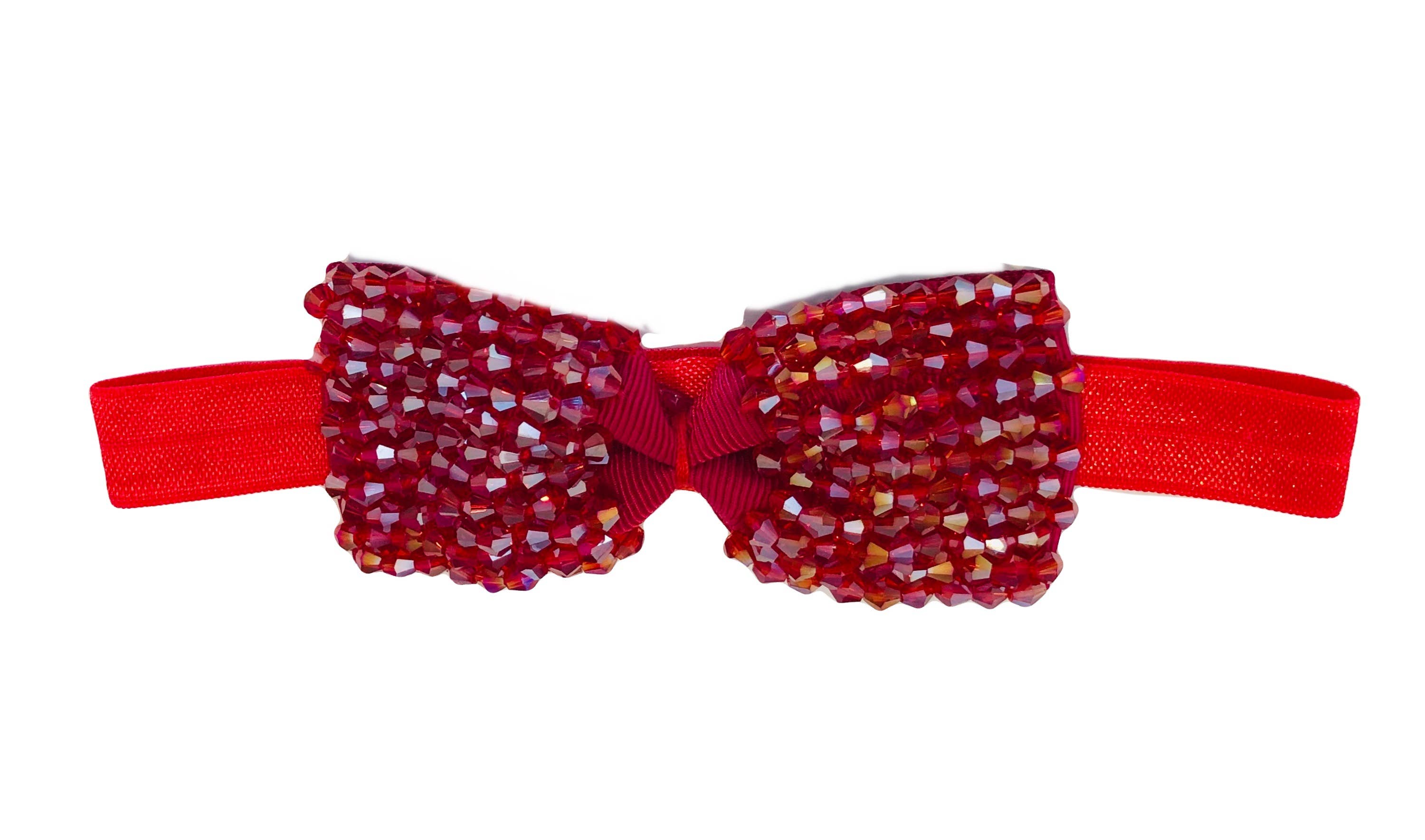 Sparkle Sisters by Couture Clips – Engroshandel Pandebånd - Børn – Couture Beaded Bow Pandebånd4