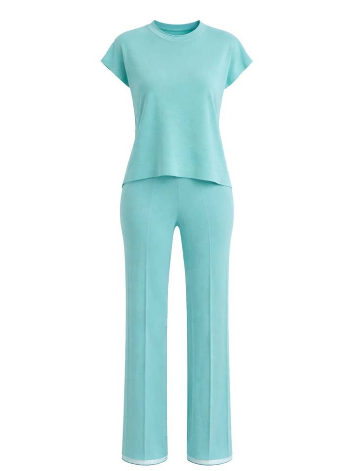 Completo Piper senza maniche con top e pantaloni per la vendita all'ingrosso da parte di RIVIR