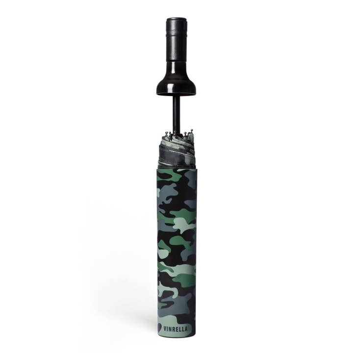 Vinrella - Vendita all'ingrosso Ombrello - Unisex - Ombrello a Bottiglia Mimetica2