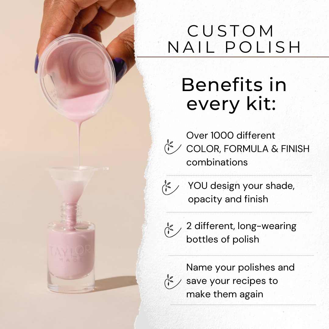 Taylor Made Polish - Vente Assortiment de vernis à ongles - Kit de Vernis à Ongles Personnalisé pour Mariage - THÈME DE COULEUR MODERNE8