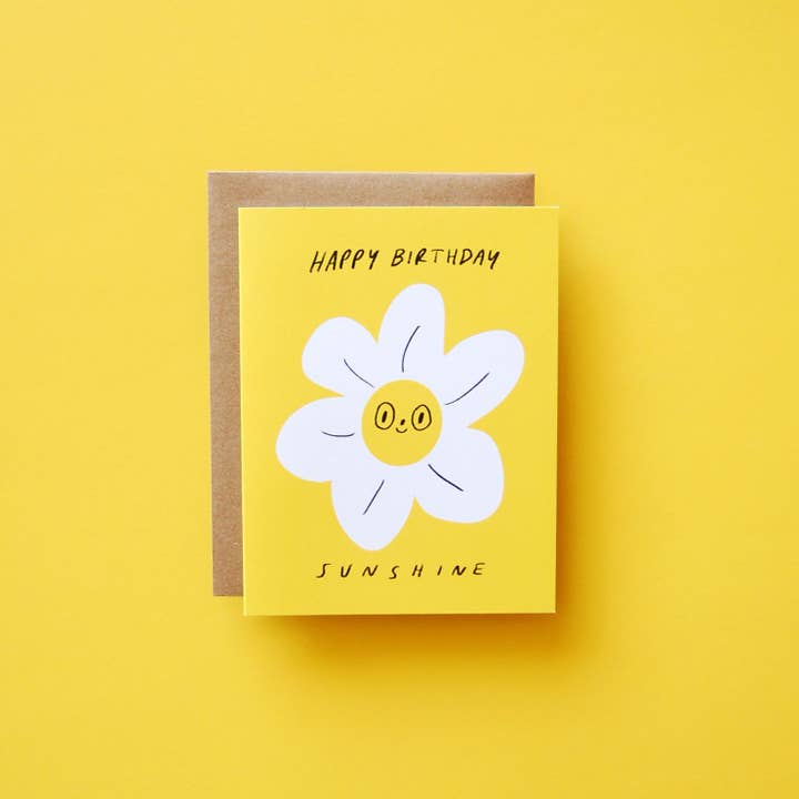 Badger & Burke - Wholesale Birthday Card - Sunshine Birthday - Greeting Card1