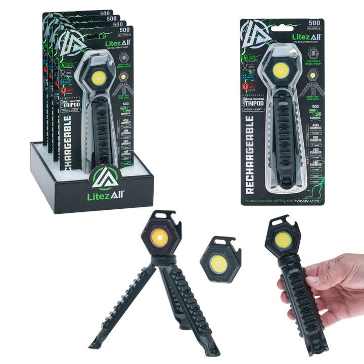 LitezAll Compact Work Light with Tripod for wholesale by LitezAll