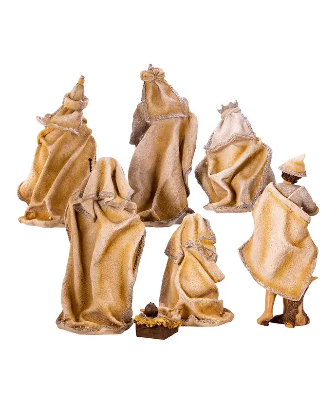 Kurt S. Adler, Inc. - Vente Crèche de Noël - 3-11.25"RES NATIVITÉ TBLPC SET 7PC4