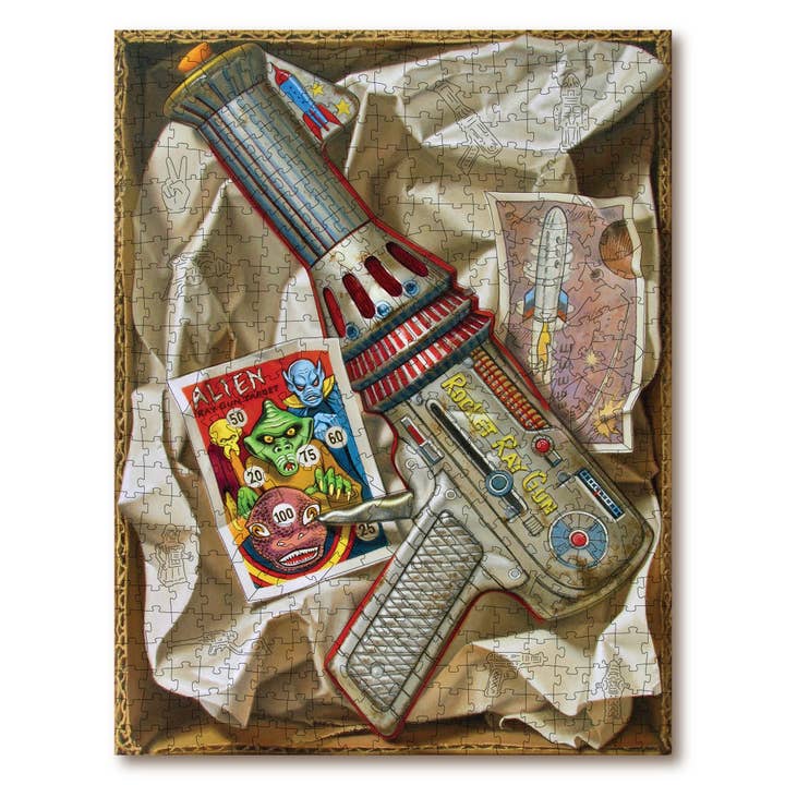Rocket Ray Gun for wholesale by Victory Wooden Puzzles