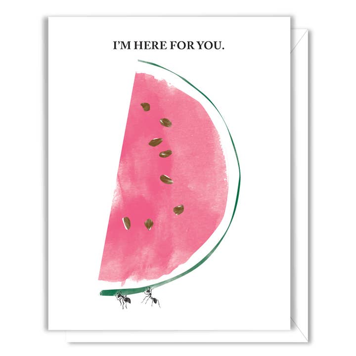 Ich bin für euch da, Ameisen-Karte für den Großhandel von Driscoll Design